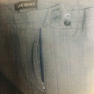 Dress slacks with pin stripes